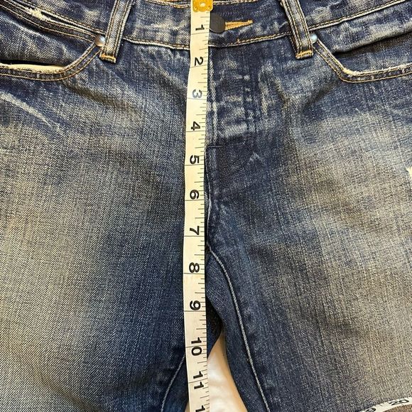 Wranglers women’s jeans size 10 boot cut medium wash distressing button fly Y2K - Picture 6 of 14